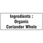coriander whole
