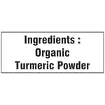 turmeric powder ingredient
