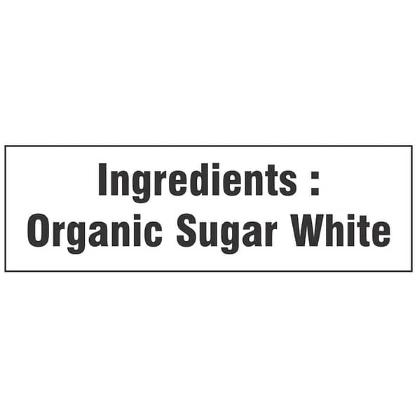 Sugar white 3Ingredients